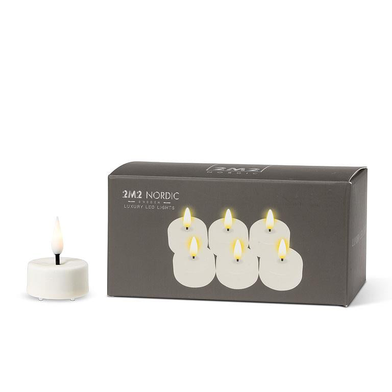Led tealights (set of 6)