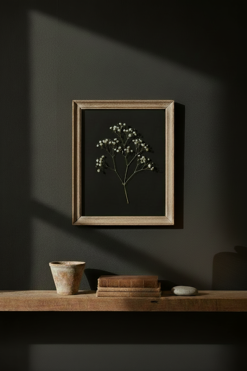 Framed Pressed Botanical Wall Art