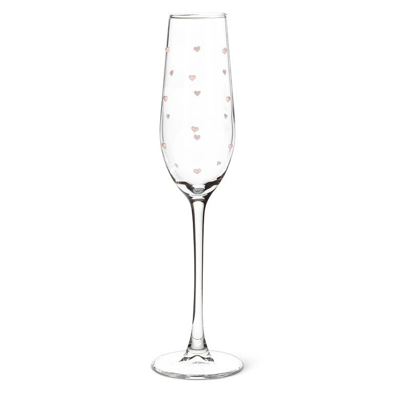 Flute with Pink Hearts