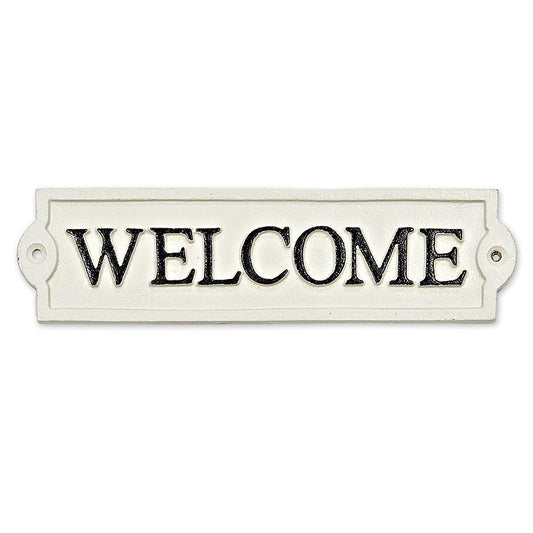 Welcome sign