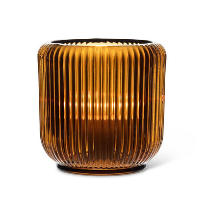 Ribbed Glass Votive