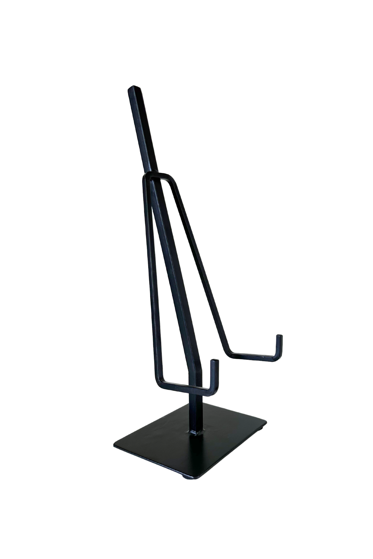 Dual Arm Black Iron Easel