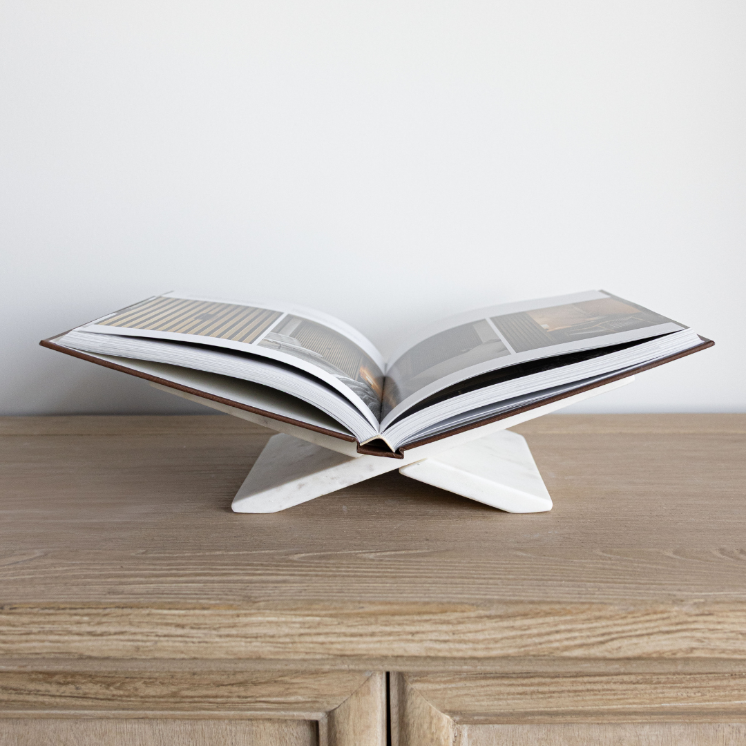 Lennox Marble Book Stand