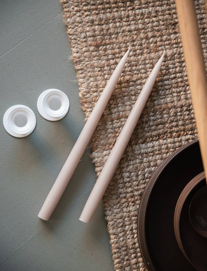 Danish Taper Candle | Flax