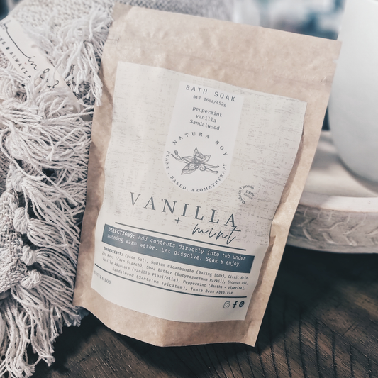 Vanilla Mint Bath Soak