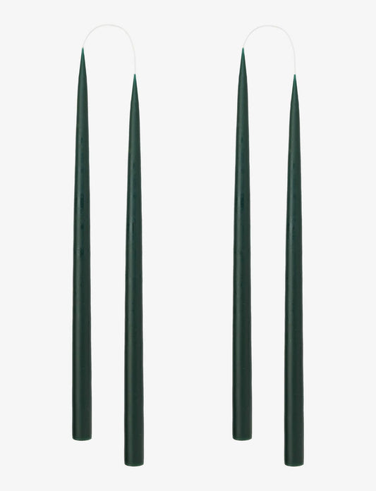 Danish Taper Candle | Forest Green