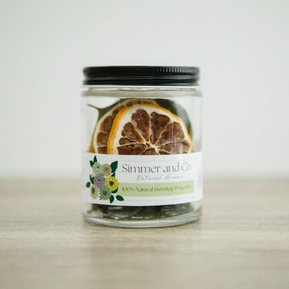 Be Lush Simmer Pot Mix, Natural Mint Citrus Aroma