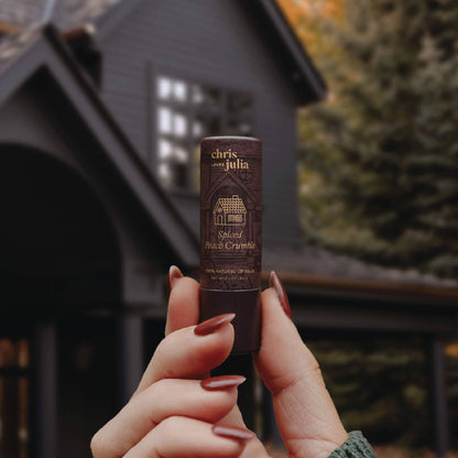 Poppy & Pout- Lip Balm, Chris Loves Julia, Spiced Peach Crumble