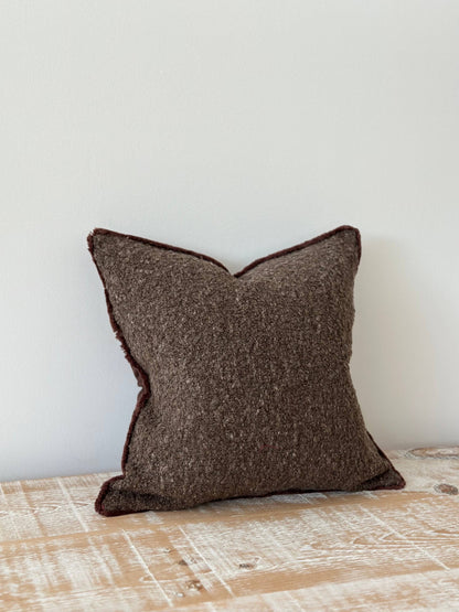 Sofia Chocolate Brown Boucle