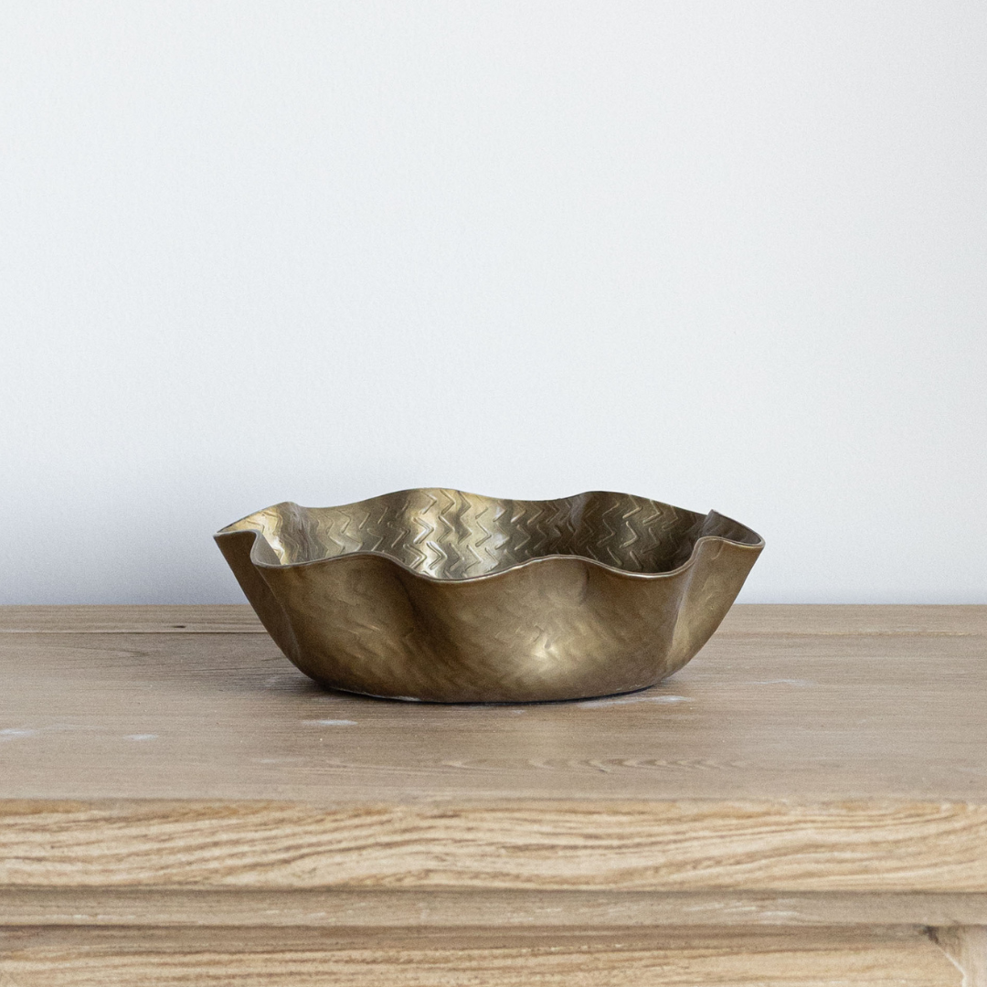 Bronze Textured Decorative Tray