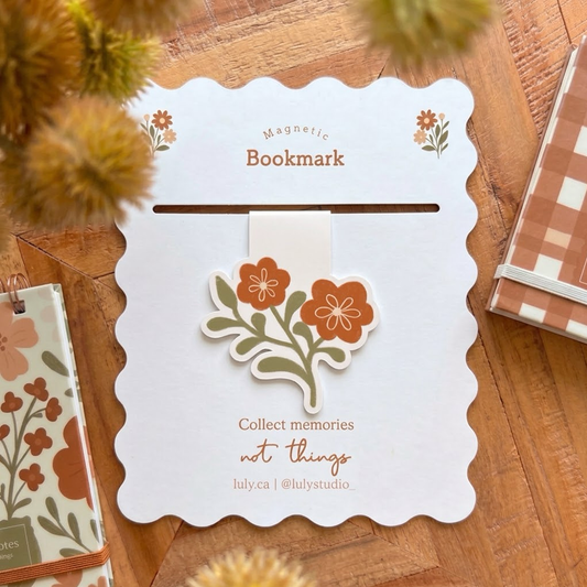 Magnetic Bookmark | Flower