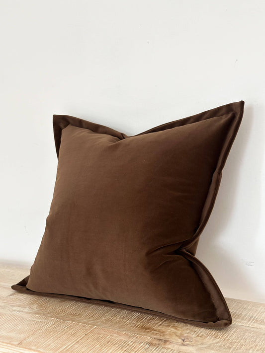 Emma Velvet Dark Brown