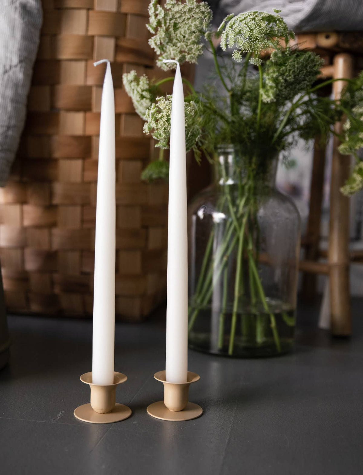 Danish Taper Candle | Off White
