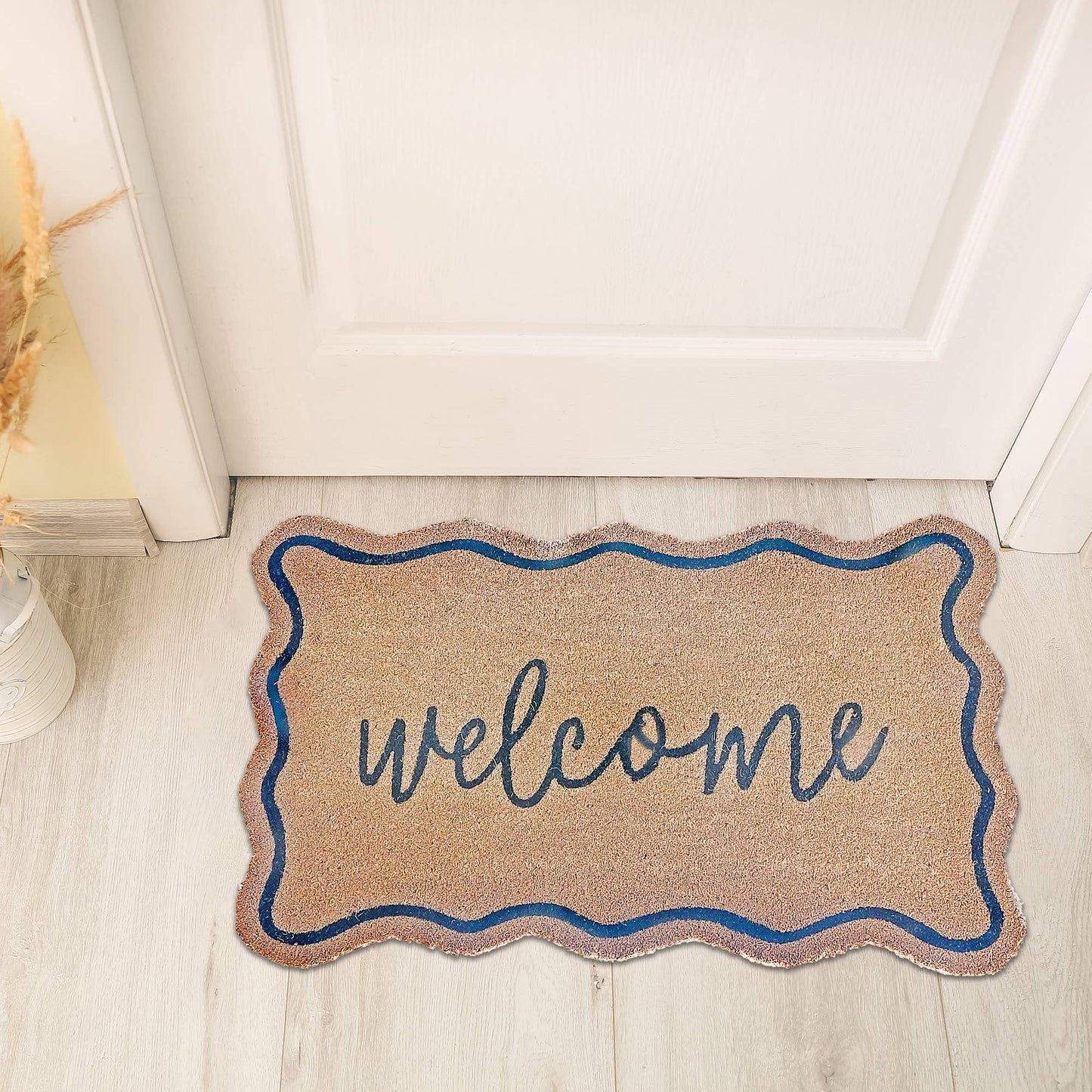 Scallop Shape Welcome Doormat