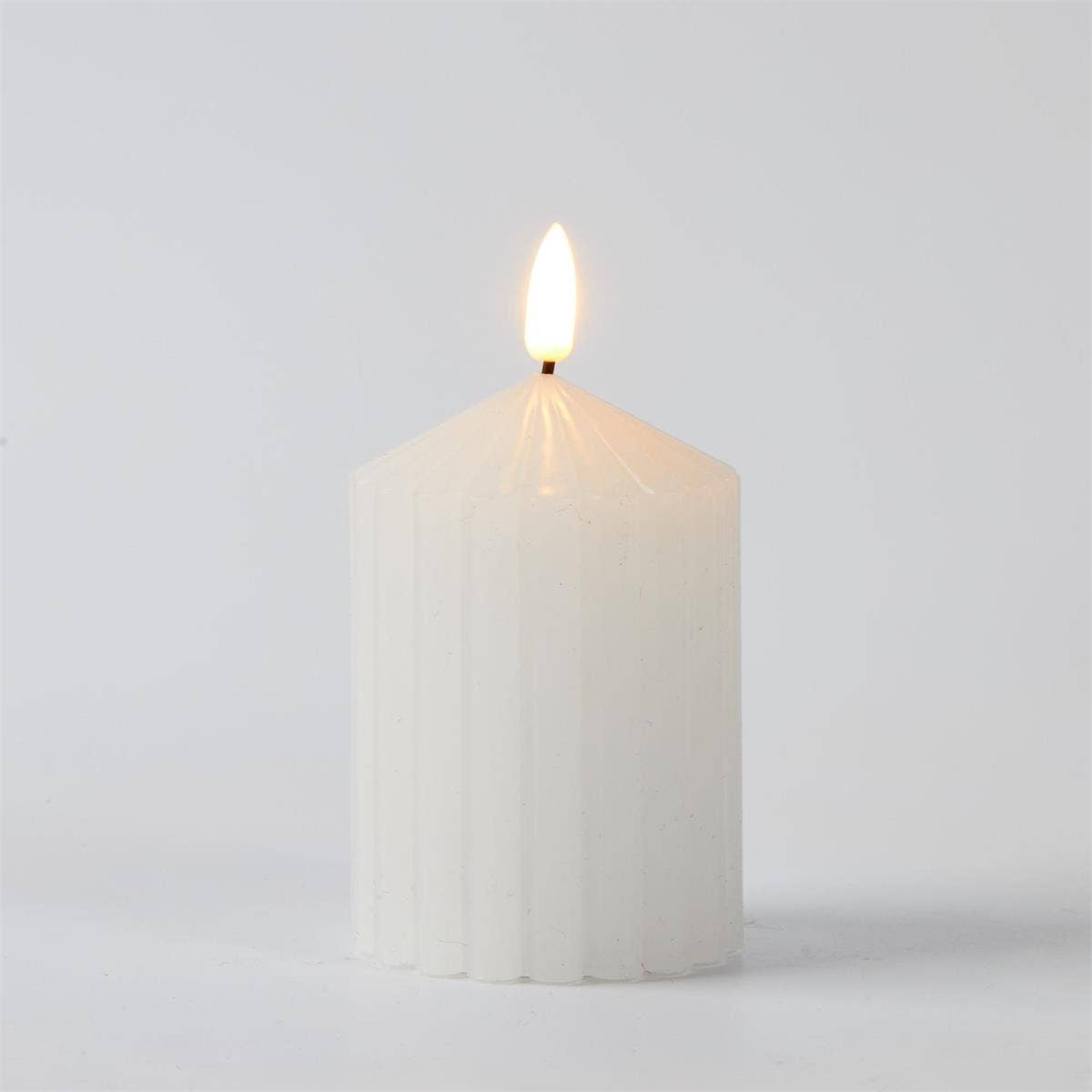 LED Pillar w/Taper Top