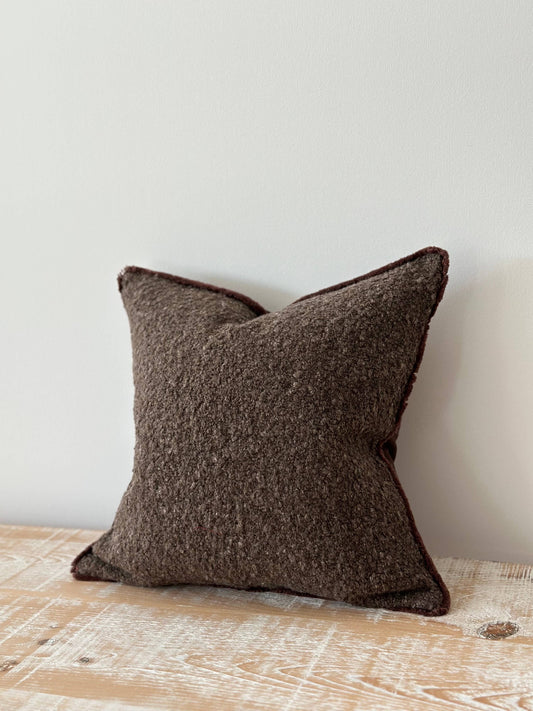Sofia Chocolate Brown Boucle
