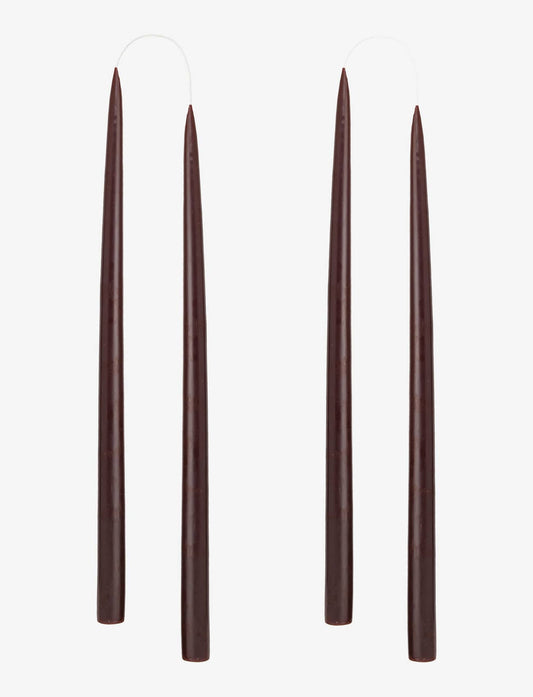Danish Taper Candle | Dark Brown