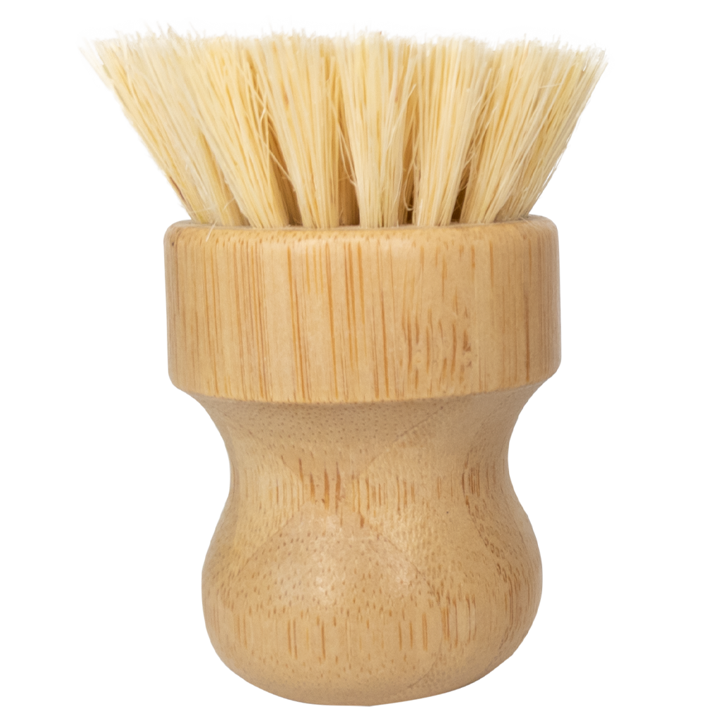 Sisal mini scrub brush