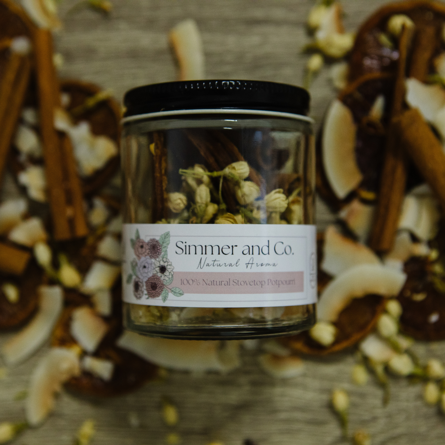 Be Grounded Simmer Pot Mix, Stovetop Potpourri