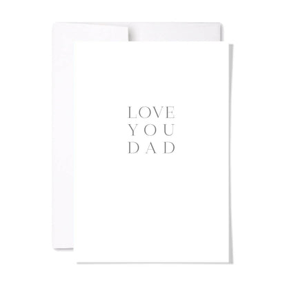 Love You Dad Card