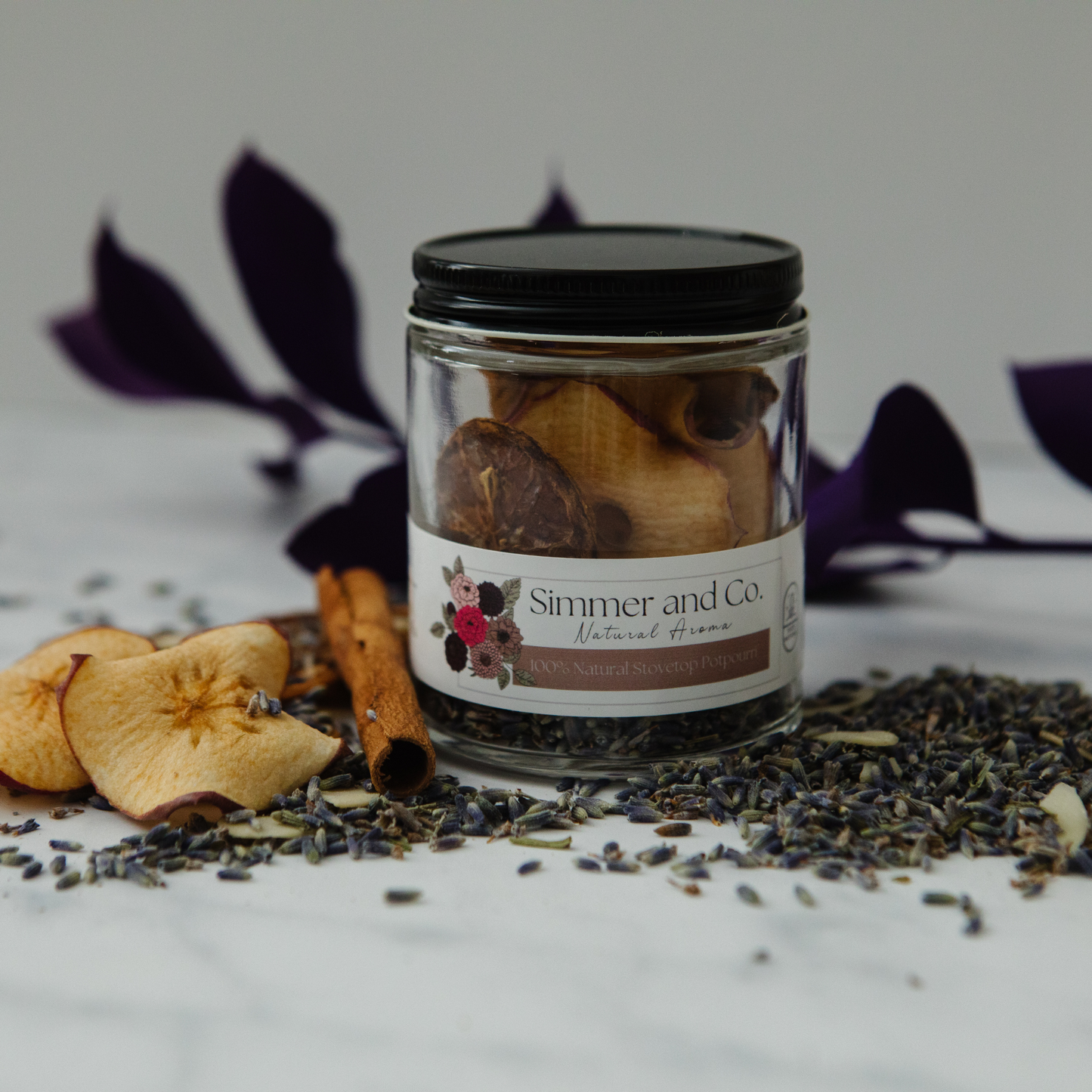 Be Enchanted Simmer Pot Mix, Natural Lavender Almond Aroma