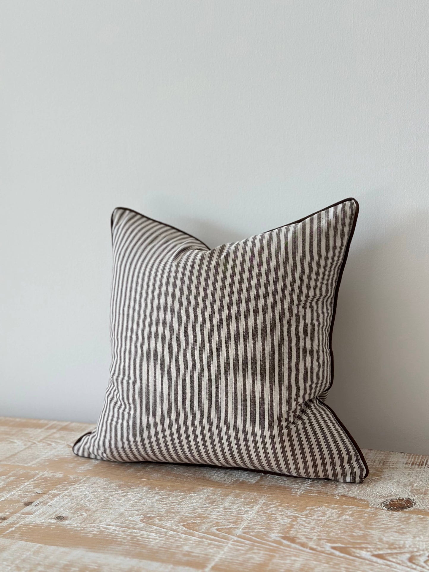Florence Dark Brown Stripe