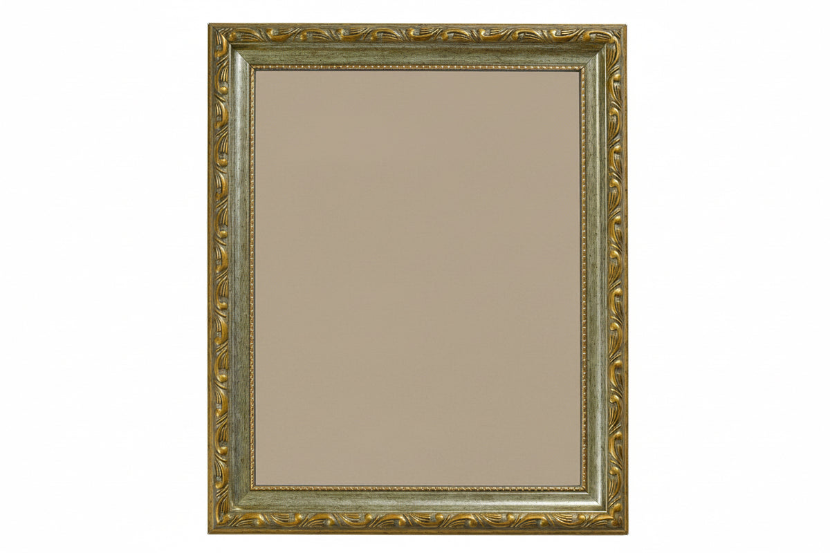 Gold/Silver Antique Frame: 8x10