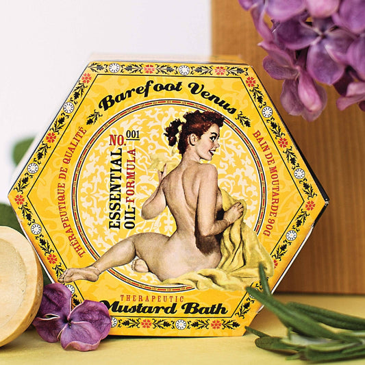 100% Natural Mustard Bath Soak Mini 90g