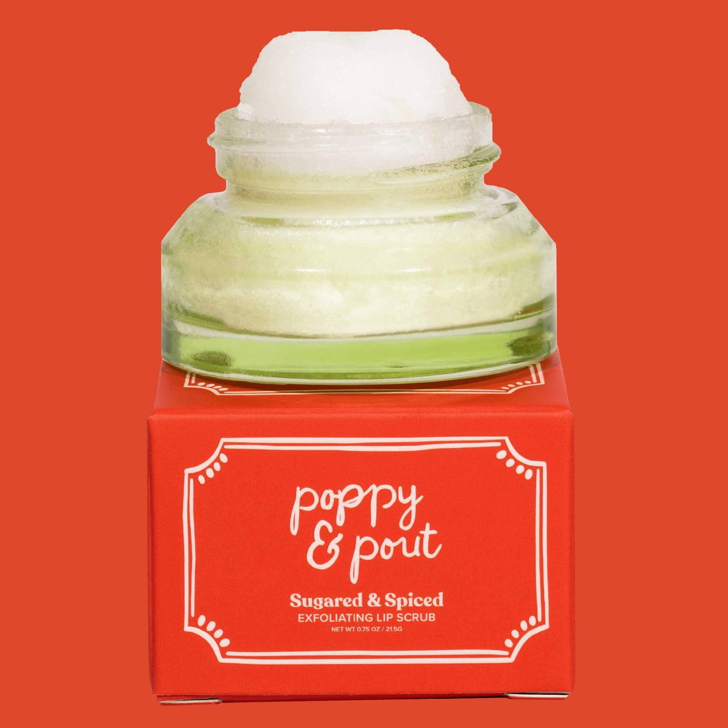Poppy & Pout- Limited Edition Sugared & Spiced Lip scrub
