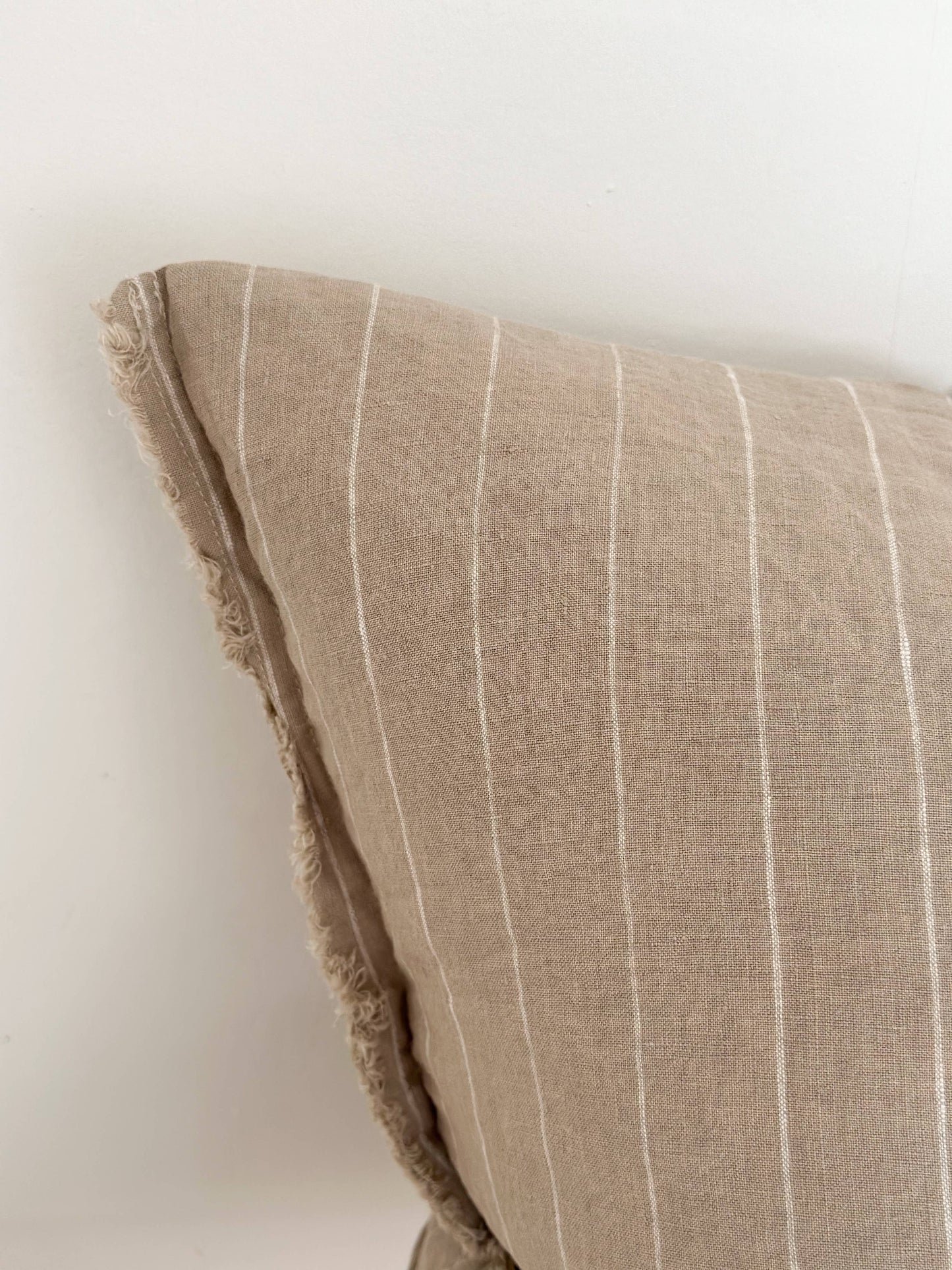 Esmee Linen Beige Stripe