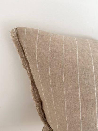 Esmee Linen Beige Stripe