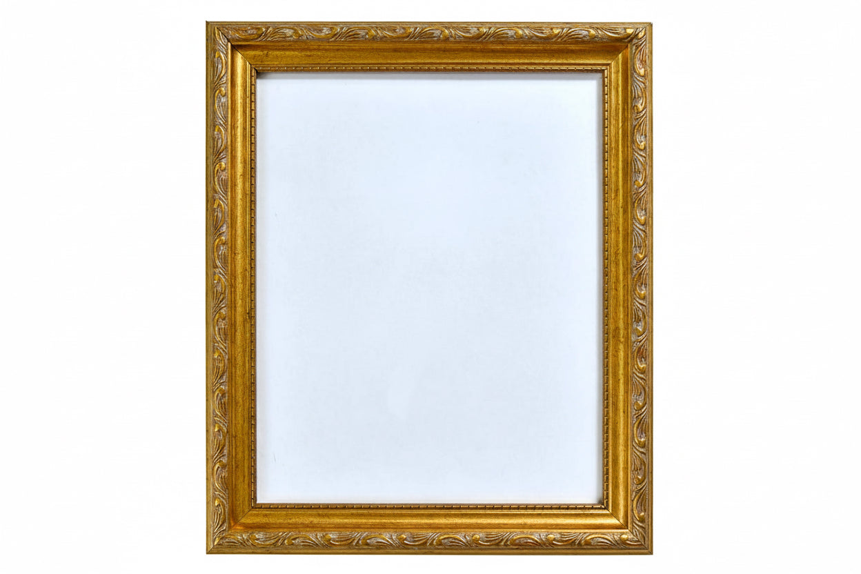 Gold Antique Filagree Poly Picture Frame: 11 x 14