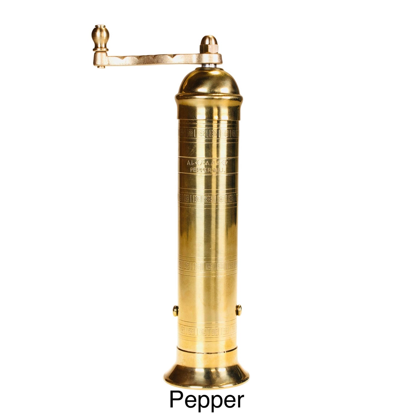 The Original 'Brass Mill' 9" Pepper Grinder
