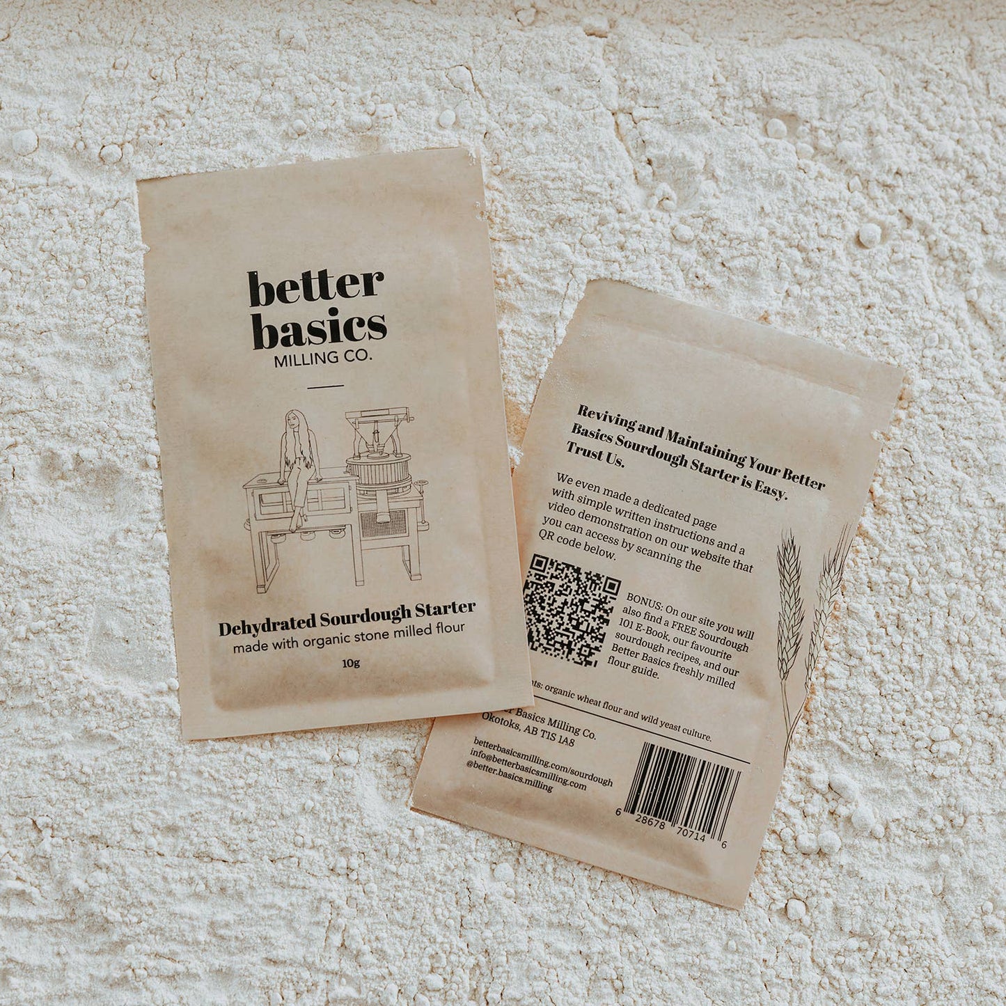 Dehydrated Sourdough Starter