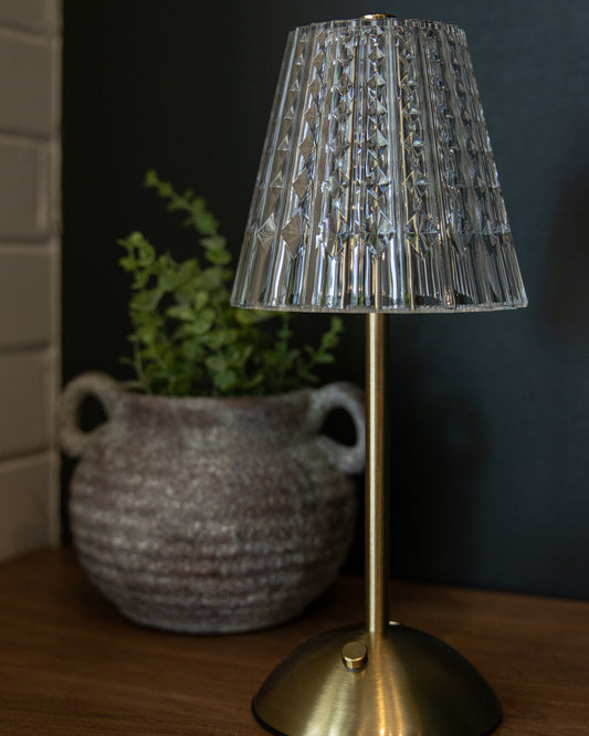 Celeste Crystal LED Lamp