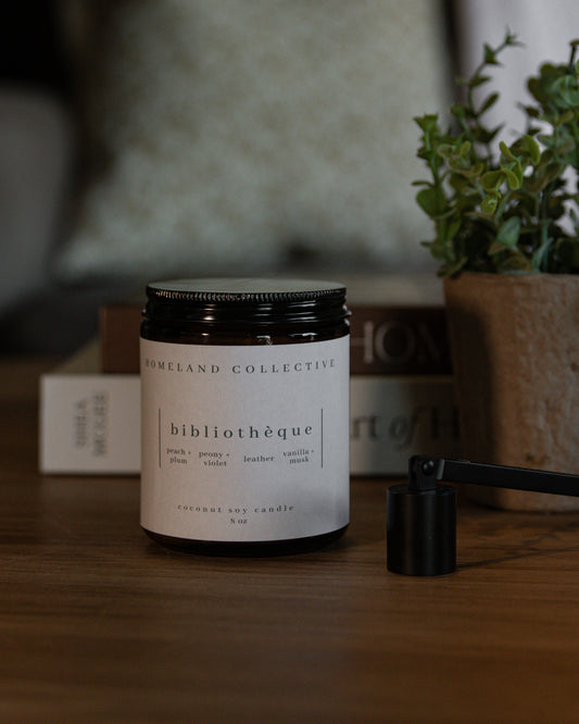 HC Bibliothèque Wood Wick Candle