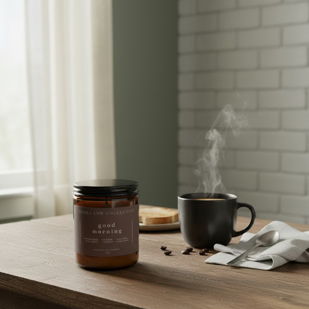Good Morning Candle