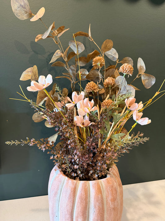 Tall Pumpkin Planter