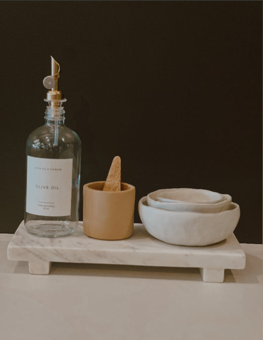 Elia  Marble Trivet Riser