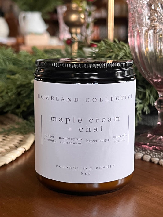 HC  Maple Cream + Chai 8oz