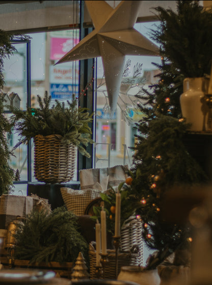 36" White 3D Hanging Cutout Paper Star