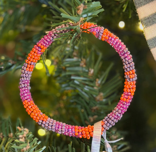 Beaded Bangle Bracelet by Jessie Muhlbach