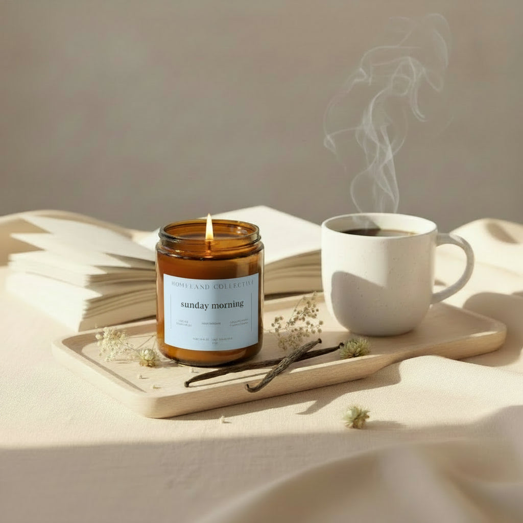 HC | Sunday Morning Wood Wick Candle