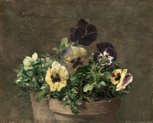 Vintage Pansies