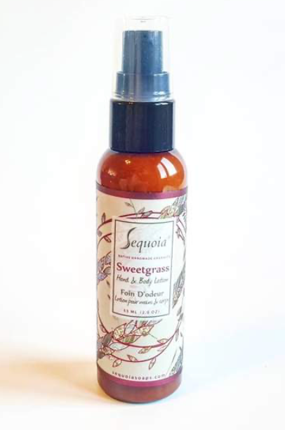 Sequoia Sweetgrass Lotion