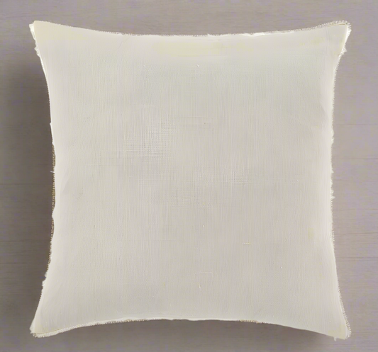 Ivory Linen Pillow 20x20