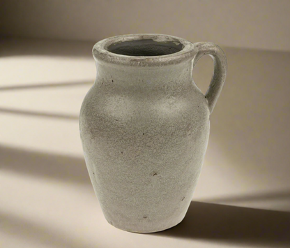 Rhodes Pitcher Vase  Reactive Brown