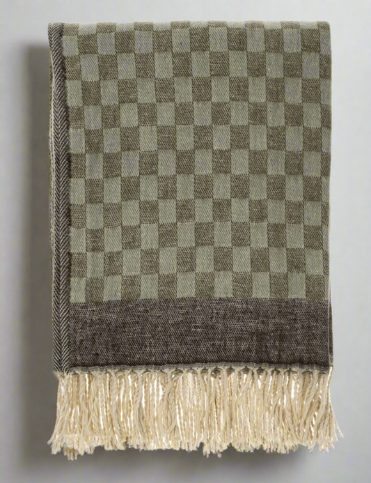 Checkered Throw