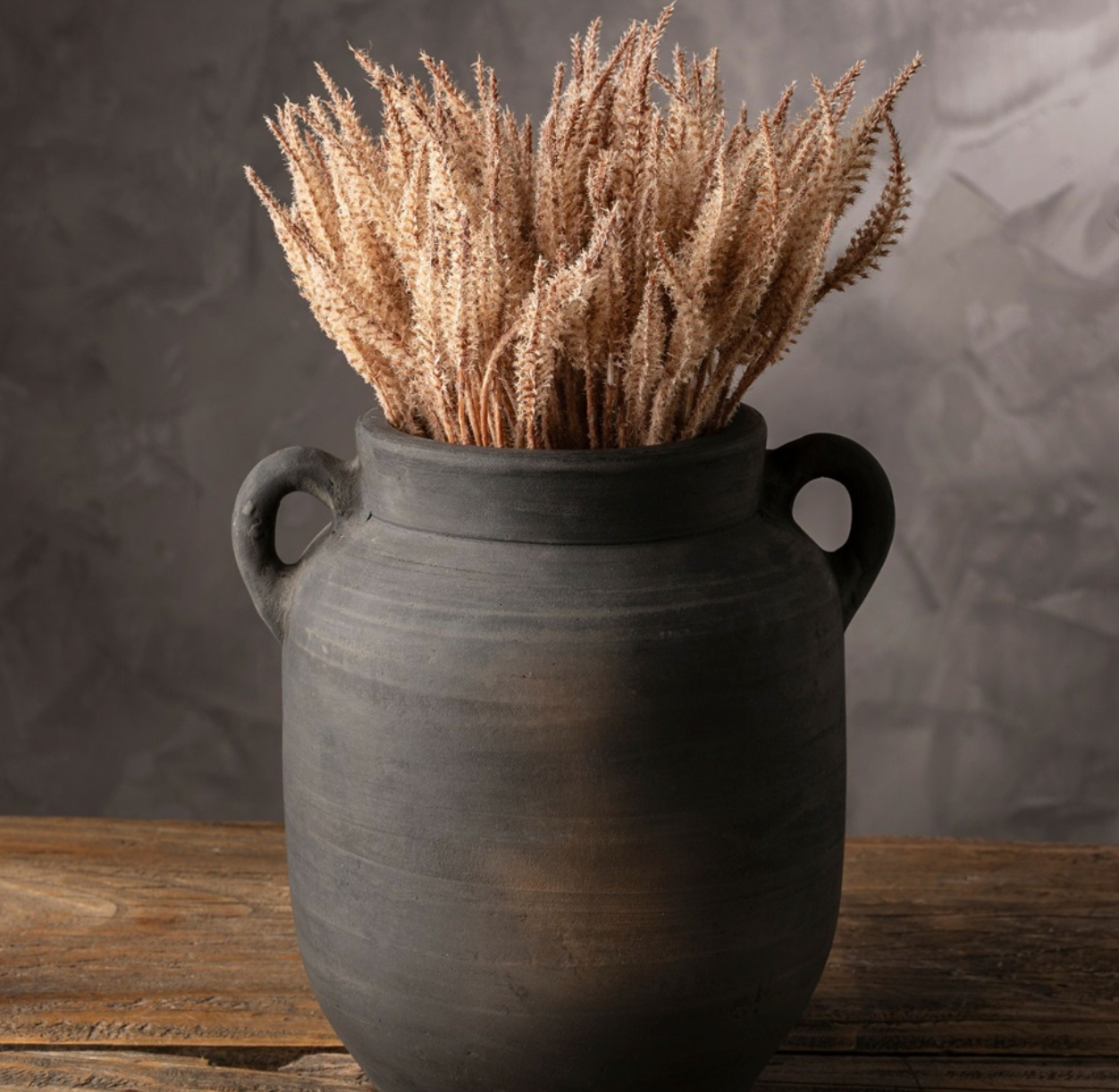 Provenance Burnt Terracotta Vase