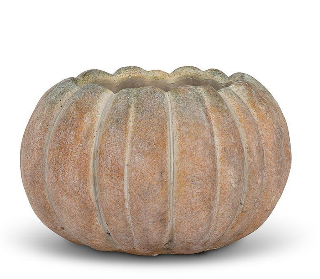 Large Low Pumpkin Planter